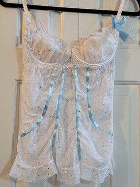 Vintage Lovers Lane Demi bra Slip